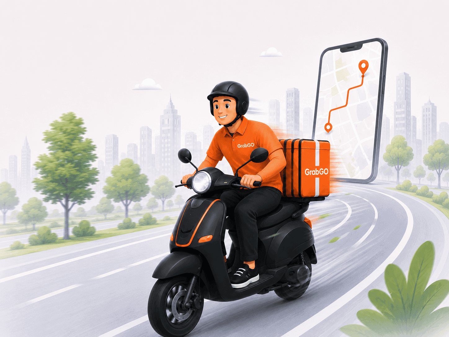 GrabGo Rider App